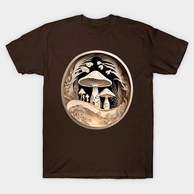 Mushroom T-Shirt by Jaymz Weiss Designz